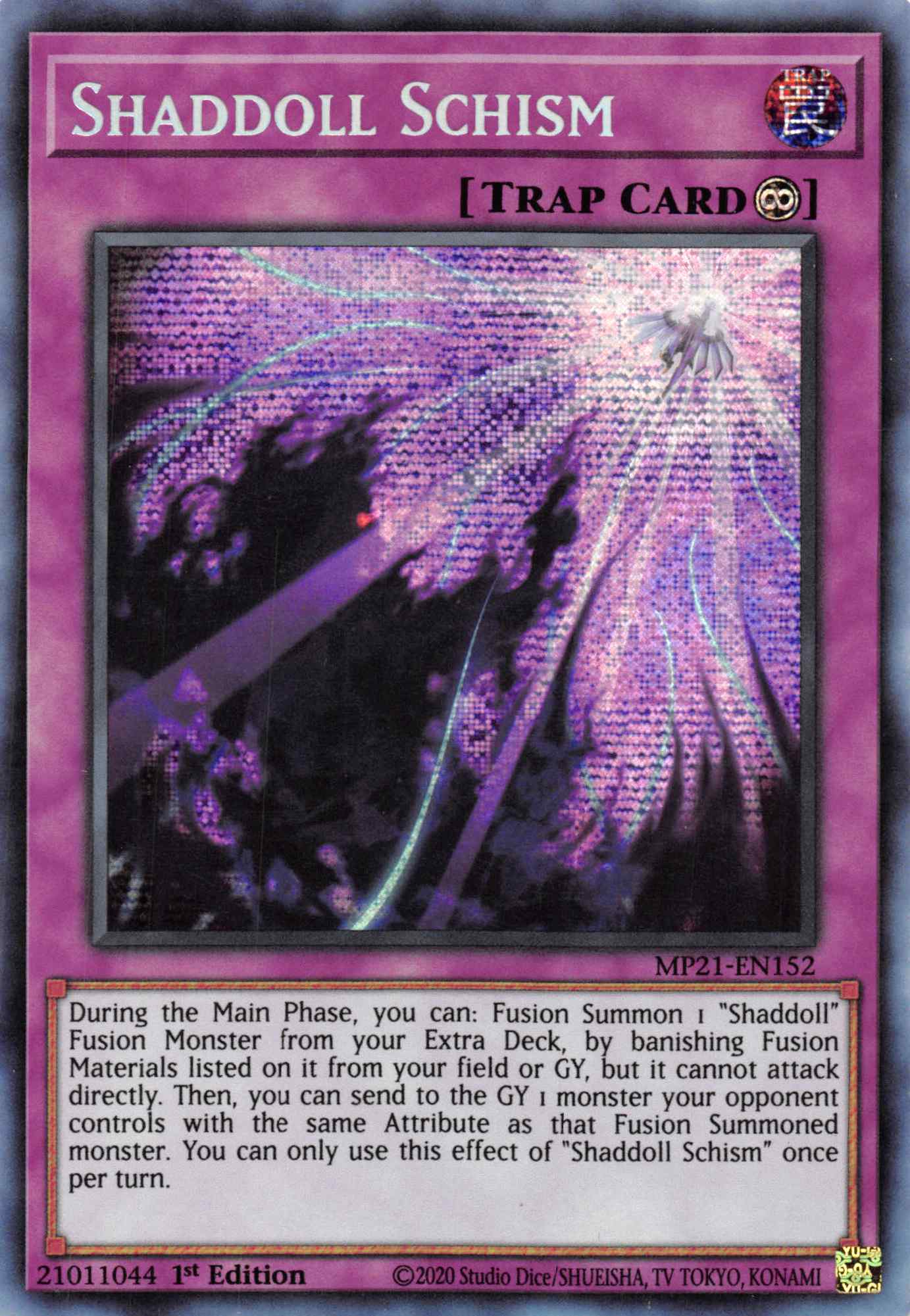 Shaddoll Schism [MP21-EN152] Prismatic Secret Rare | Gam3 Escape