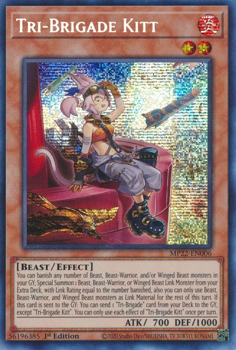 Tri-Brigade Kitt [MP22-EN006] Prismatic Secret Rare | Gam3 Escape