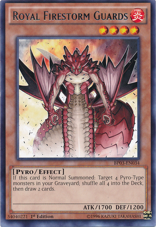 Royal Firestorm Guards [BP03-EN034] Rare | Gam3 Escape