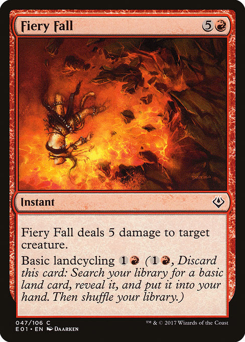 Fiery Fall [Archenemy: Nicol Bolas] | Gam3 Escape