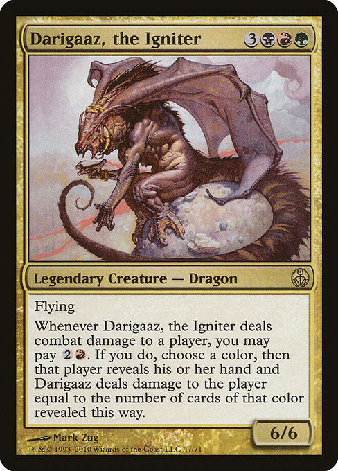 Darigaaz, the Igniter [Duel Decks: Phyrexia vs. the Coalition] | Gam3 Escape