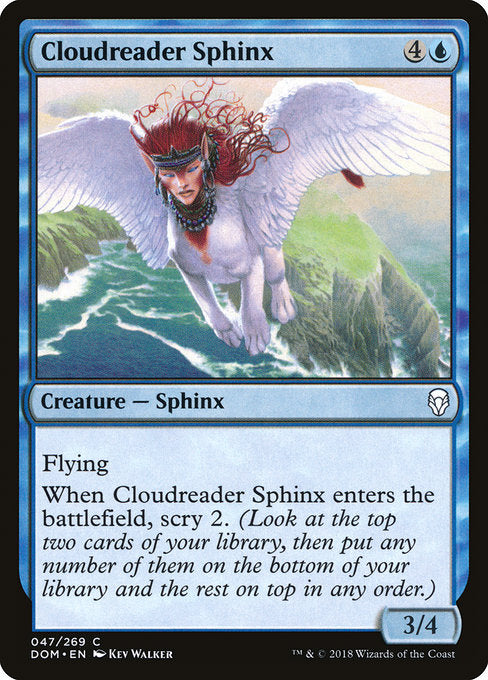 Cloudreader Sphinx [Dominaria] | Gam3 Escape