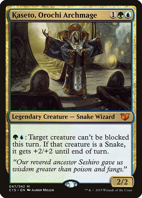 Kaseto, Orochi Archmage [Commander 2015] | Gam3 Escape