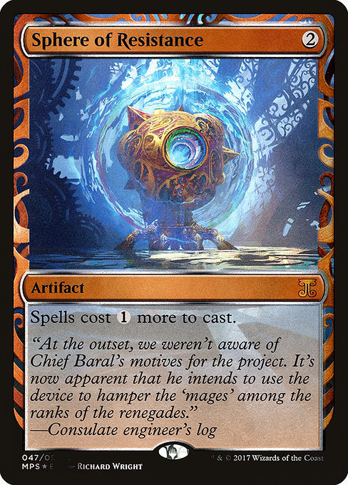 Sphere of Resistance [Kaladesh Inventions] | Gam3 Escape