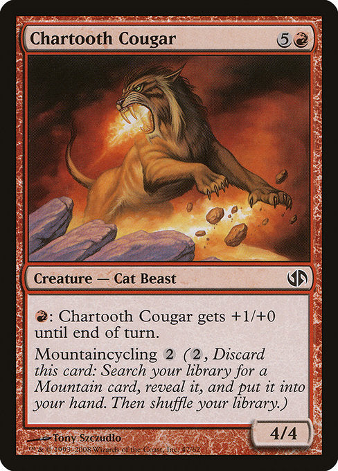 Chartooth Cougar [Duel Decks: Jace vs. Chandra] | Gam3 Escape