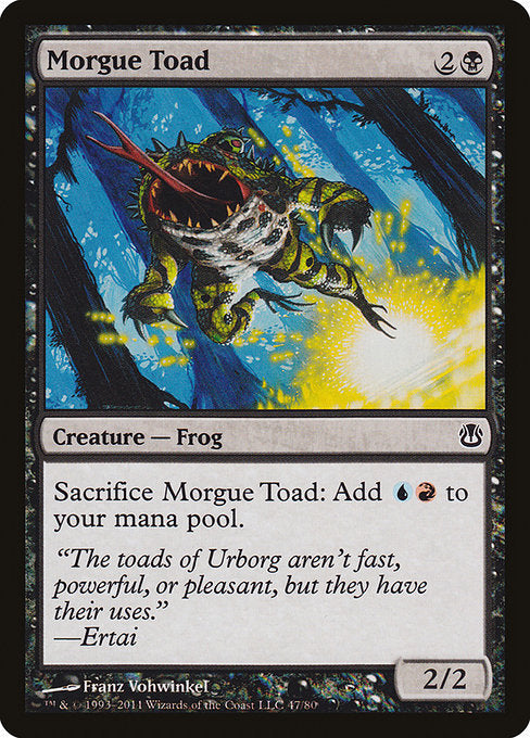 Morgue Toad [Duel Decks: Ajani vs. Nicol Bolas] | Gam3 Escape