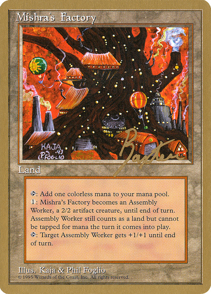 Mishra's Factory (George Baxter) [Pro Tour Collector Set] | Gam3 Escape