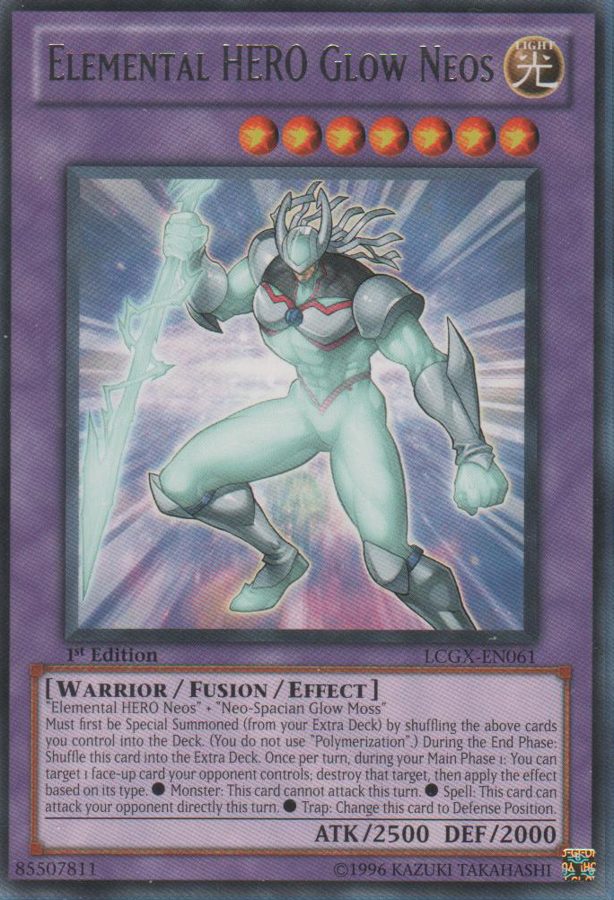 Elemental HERO Glow Neos [LCGX-EN061] Rare | Gam3 Escape