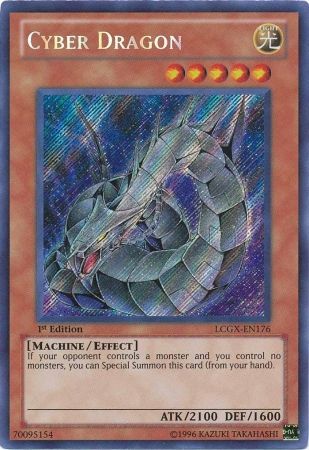 Cyber Dragon (Alternate Art) [LCGX-EN176] Secret Rare | Gam3 Escape