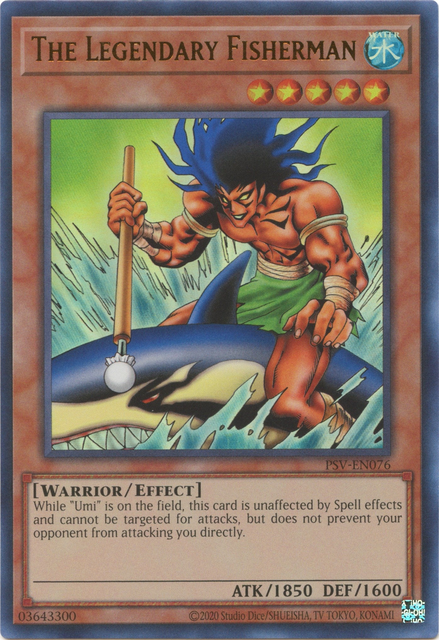 The Legendary Fisherman (25th Anniversary) [PSV-EN076] Ultra Rare | Gam3 Escape