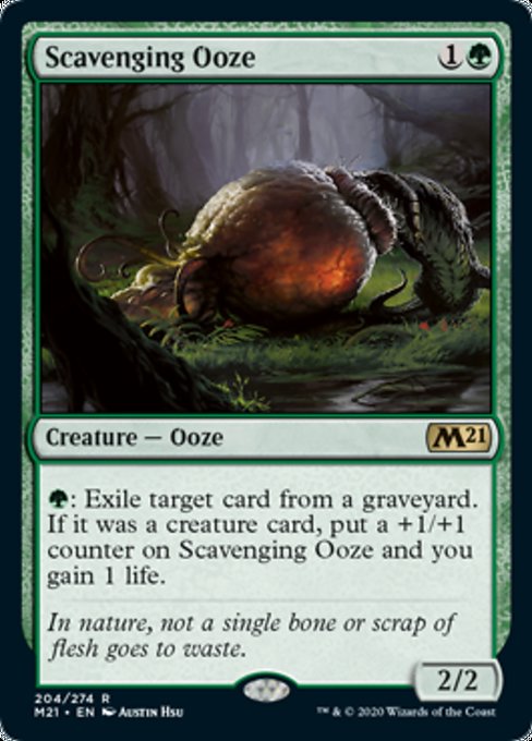 Scavenging Ooze [Core Set 2021] | Gam3 Escape