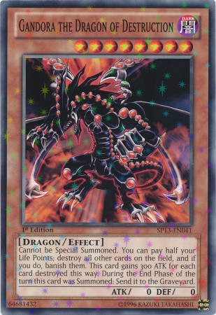 Gandora the Dragon of Destruction [SP13-EN041] Starfoil Rare | Gam3 Escape