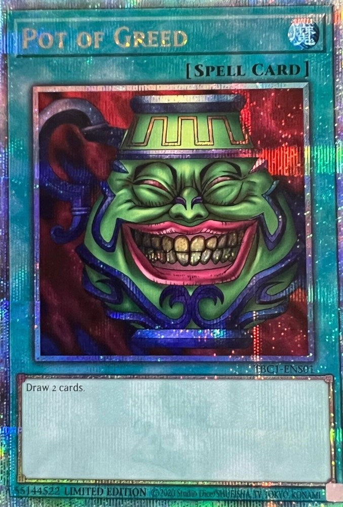 Pot of Greed [TBC1-ENS01] Secret Rare | Gam3 Escape