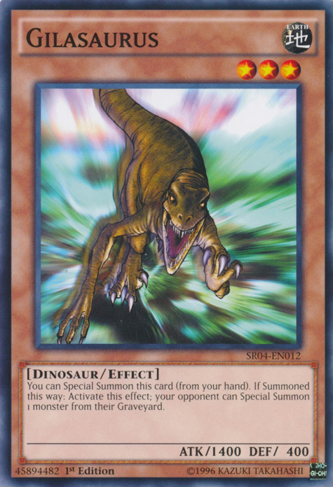 Gilasaurus [SR04-EN012] Common | Gam3 Escape