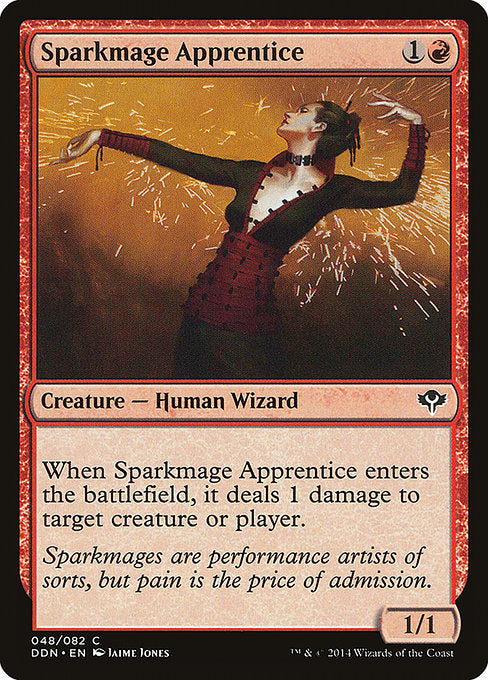 Sparkmage Apprentice [Duel Decks: Speed vs. Cunning] | Gam3 Escape