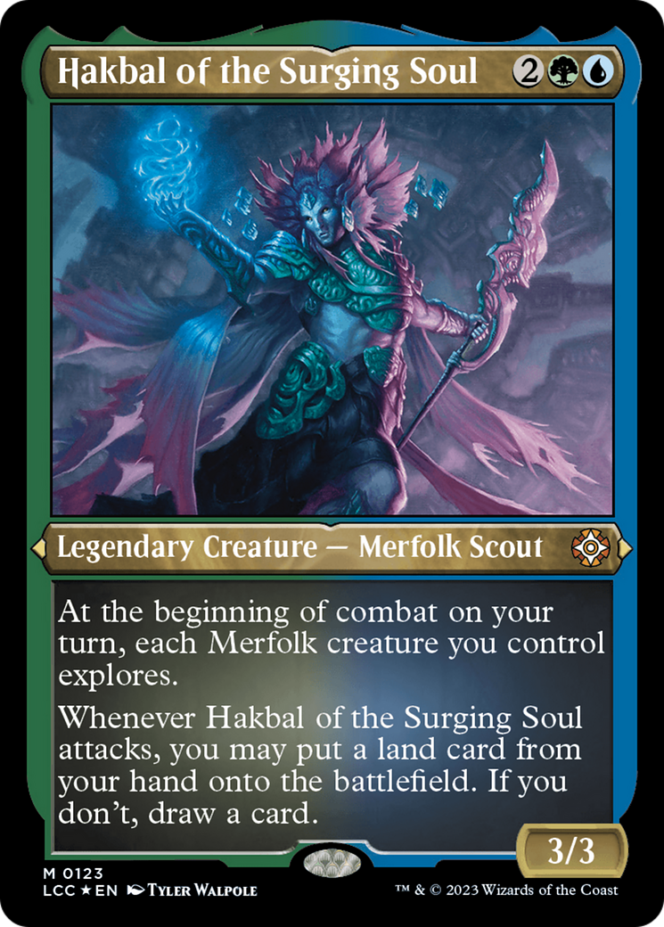Hakbal of the Surging Soul (Display Commander) [The Lost Caverns of Ixalan Commander] | Gam3 Escape
