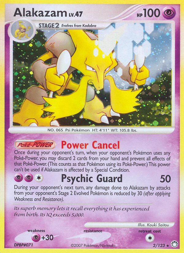 Alakazam (2/123) [Diamond & Pearl: Mysterious Treasures] | Gam3 Escape