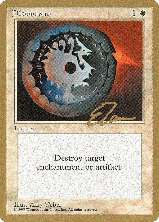Disenchant (Eric Tam) [Pro Tour Collector Set] | Gam3 Escape