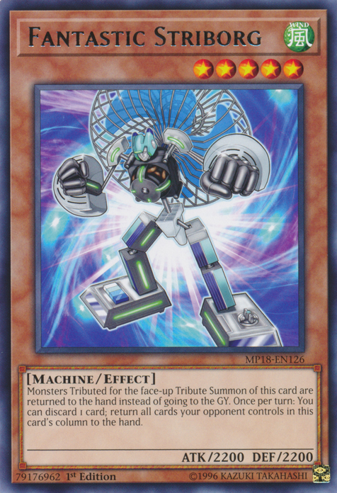 Fantastic Striborg [MP18-EN126] Rare | Gam3 Escape