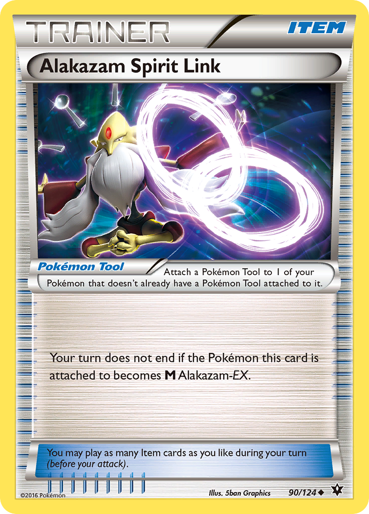 Alakazam Spirit Link (90/124) [XY: Fates Collide] | Gam3 Escape