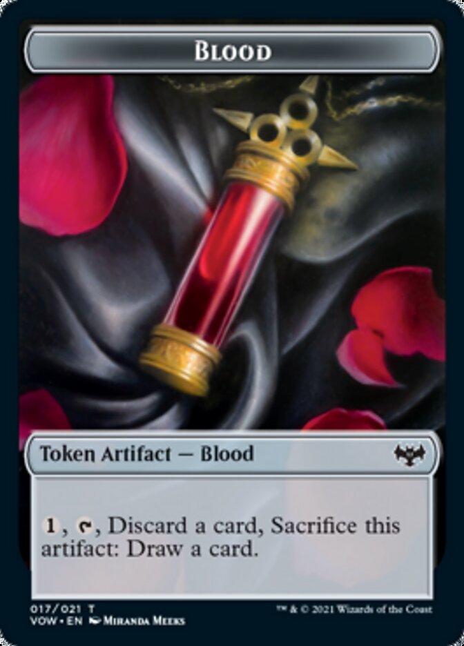 Blood Token [Innistrad: Crimson Vow Tokens] | Gam3 Escape