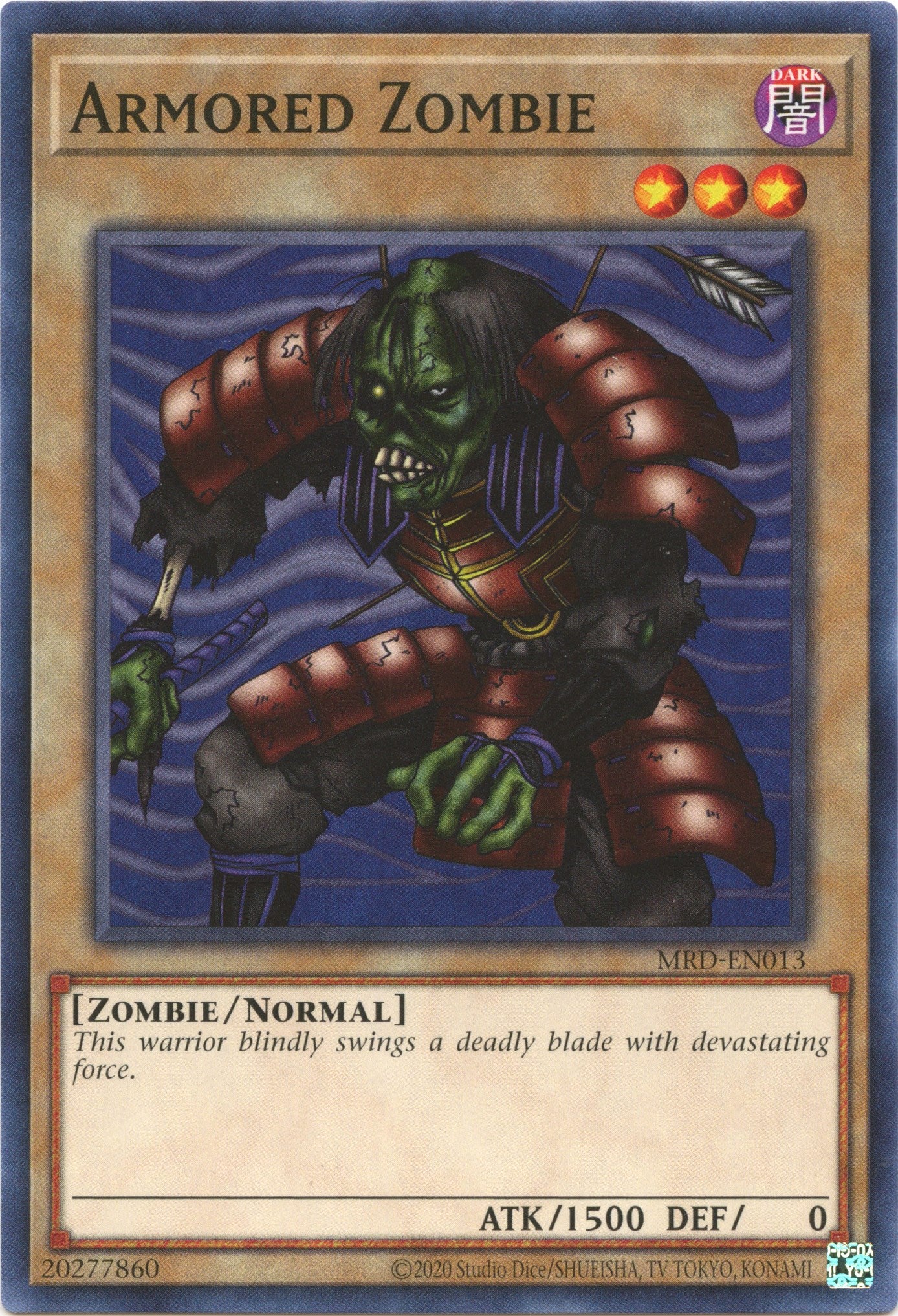 Armored Zombie (25th Anniversary) [MRD-EN013] Common | Gam3 Escape