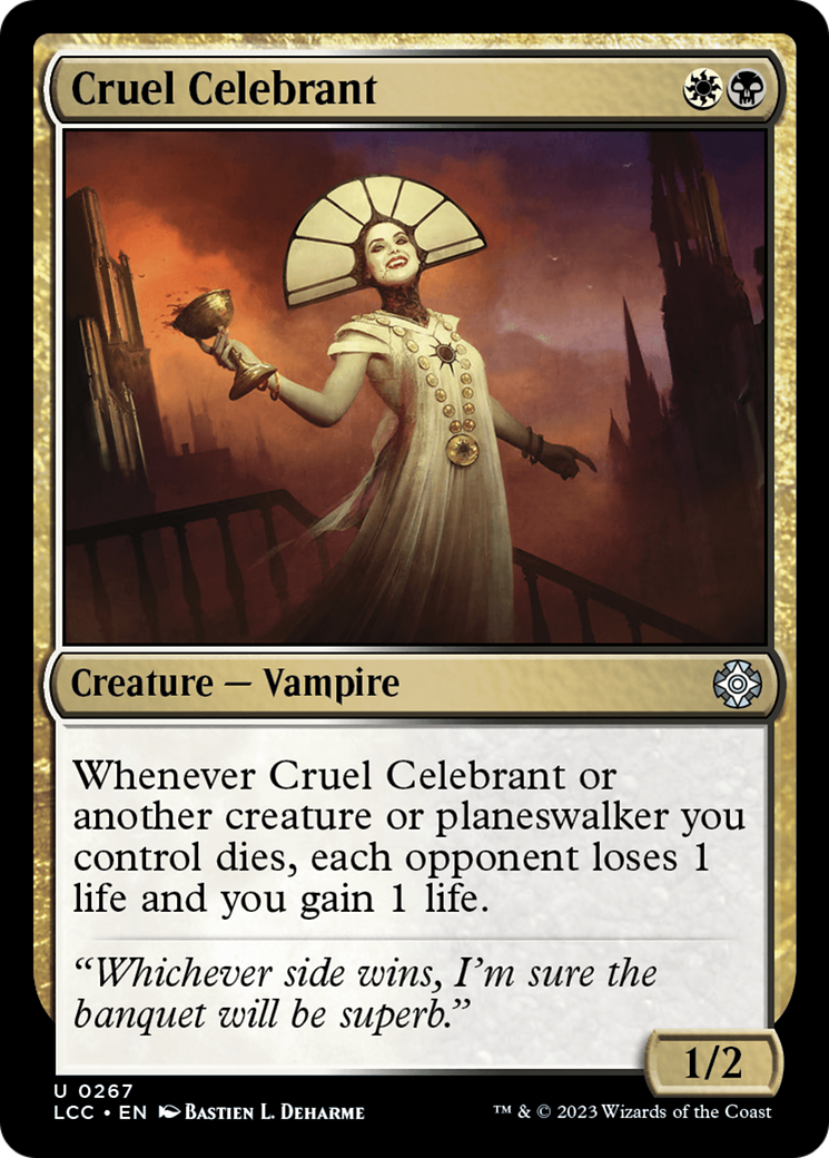 Cruel Celebrant [The Lost Caverns of Ixalan Commander] | Gam3 Escape