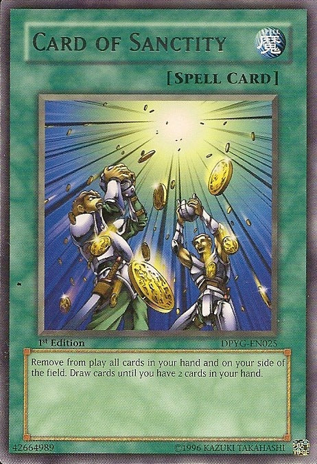 Card of Sanctity [DPYG-EN025] Rare | Gam3 Escape