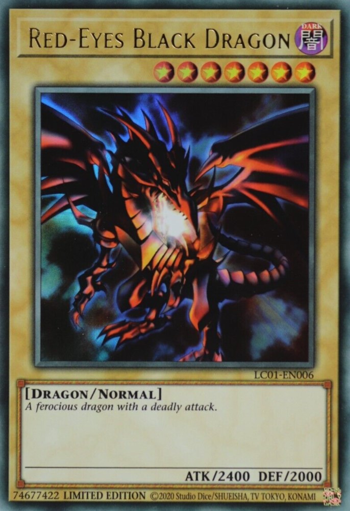 Red-Eyes Black Dragon (25th Anniversary) [LC01-EN006] Ultra Rare | Gam3 Escape