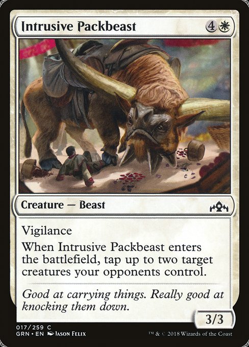 Intrusive Packbeast [Guilds of Ravnica] | Gam3 Escape