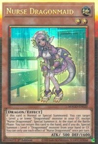 Nurse Dragonmaid [MAGO-EN020] Gold Rare | Gam3 Escape