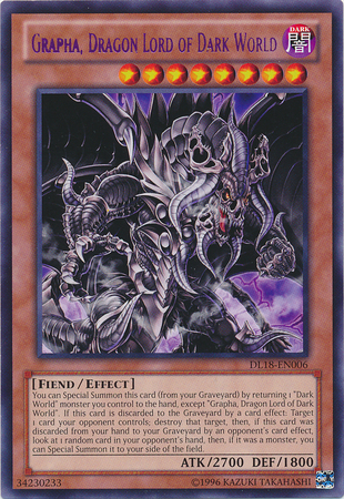 Grapha, Dragon Lord of Dark World (Purple) [DL18-EN006] Rare | Gam3 Escape