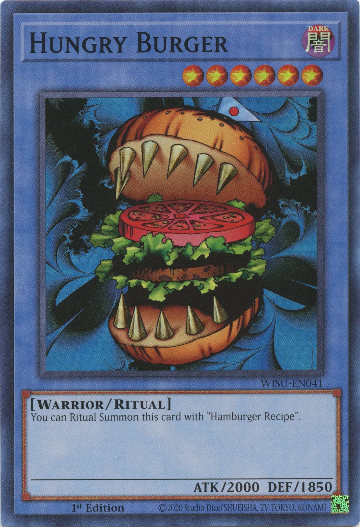 Hungry Burger [WISU-EN041] Super Rare | Gam3 Escape