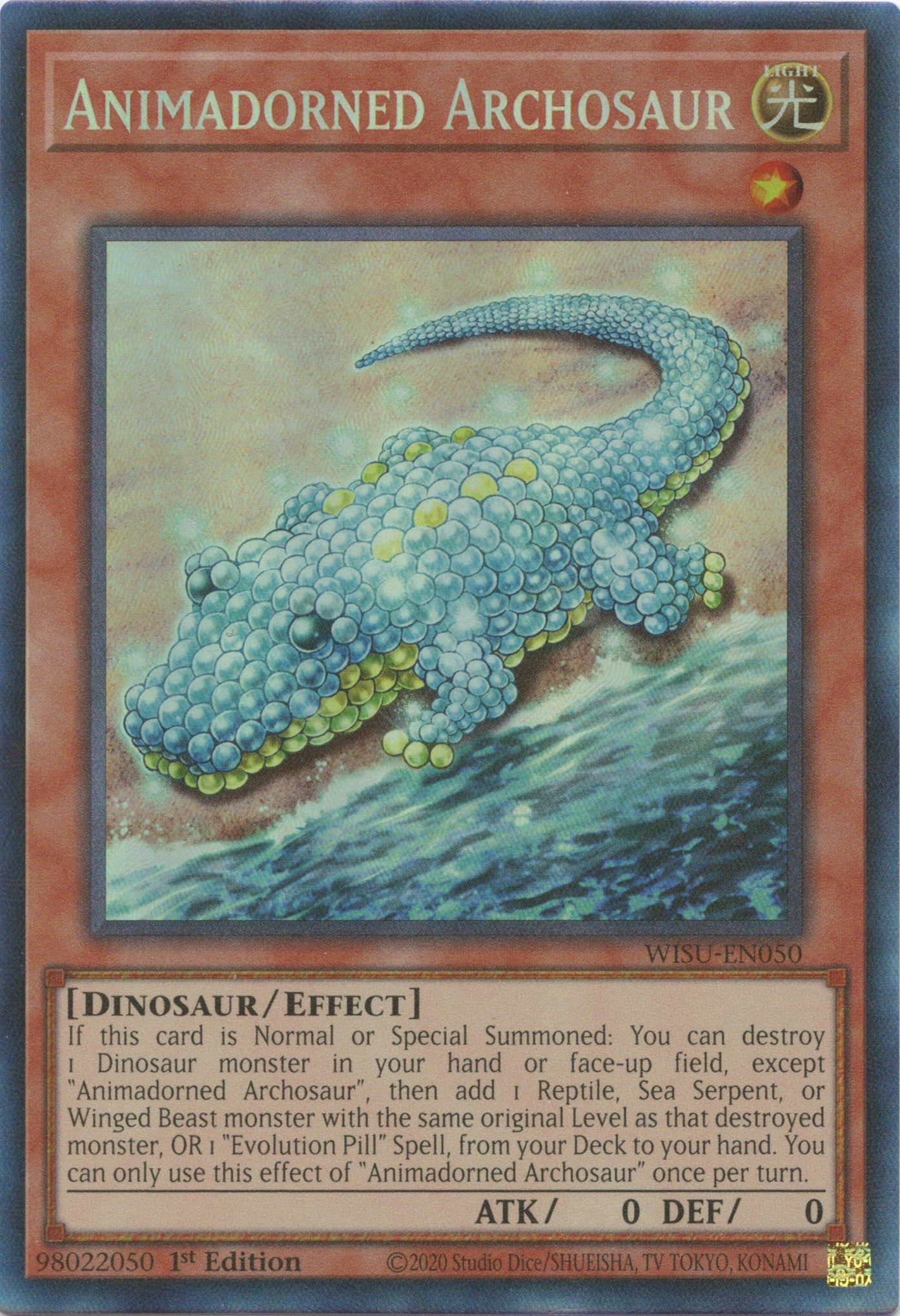 Animadorned Archosaur [WISU-EN050] Collector's Rare | Gam3 Escape