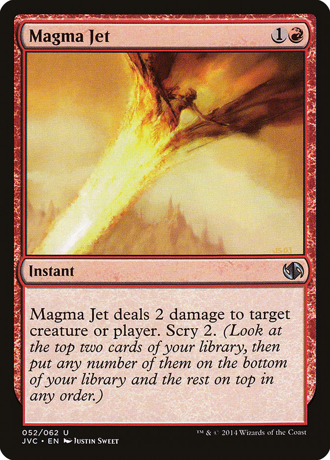 Magma Jet [Duel Decks Anthology] | Gam3 Escape