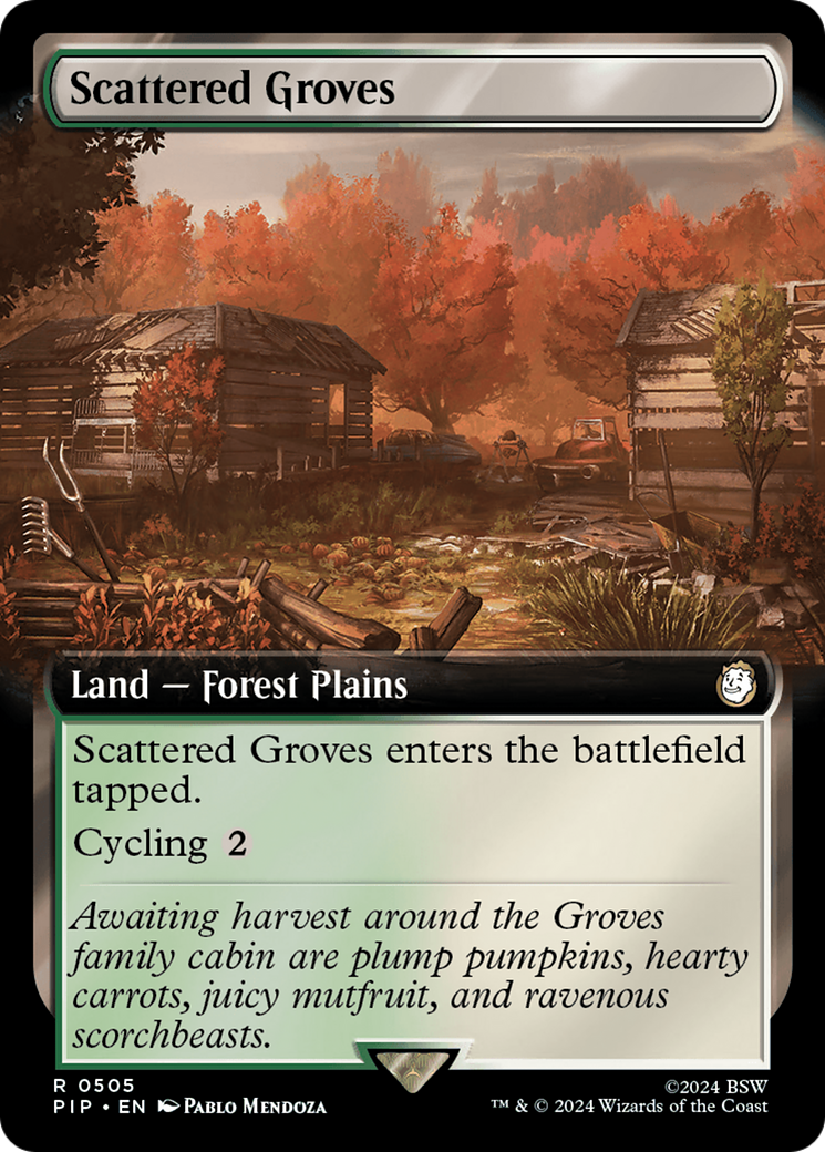 Scattered Groves (Extended Art) [Fallout] | Gam3 Escape