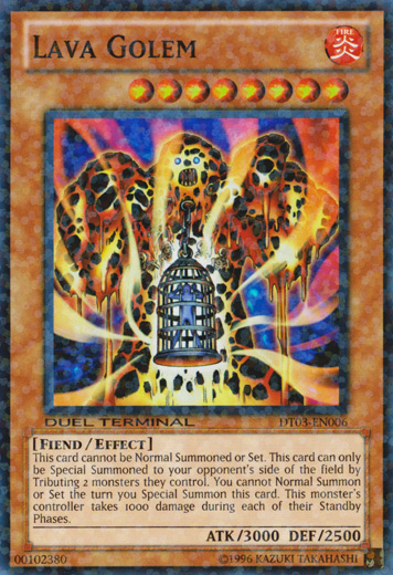 Lava Golem [DT03-EN006] Super Rare | Gam3 Escape