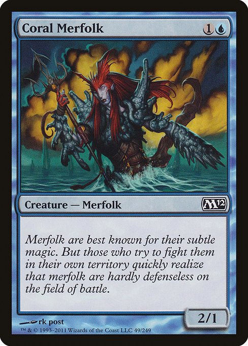 Coral Merfolk [Magic 2012] | Gam3 Escape