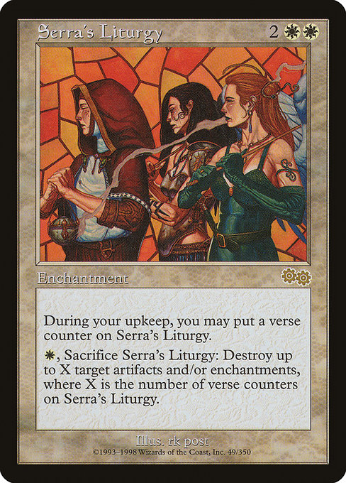 Serra's Liturgy [Urza's Saga] | Gam3 Escape