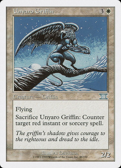 Unyaro Griffin [Classic Sixth Edition] | Gam3 Escape