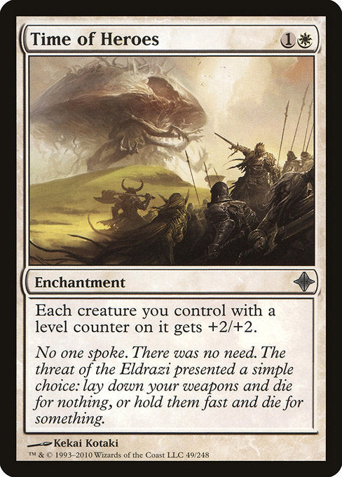 Time of Heroes [Rise of the Eldrazi] | Gam3 Escape