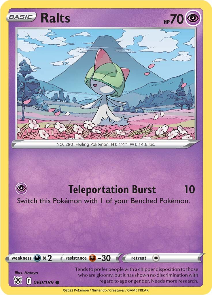 Ralts (060/189) [Sword & Shield: Astral Radiance] | Gam3 Escape