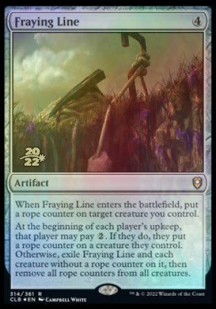 Fraying Line [Commander Legends: Battle for Baldur's Gate Prerelease Promos] | Gam3 Escape