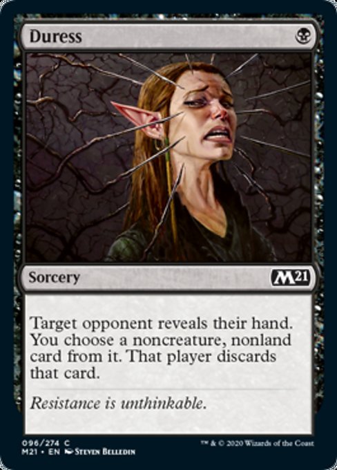 Duress [Core Set 2021] | Gam3 Escape
