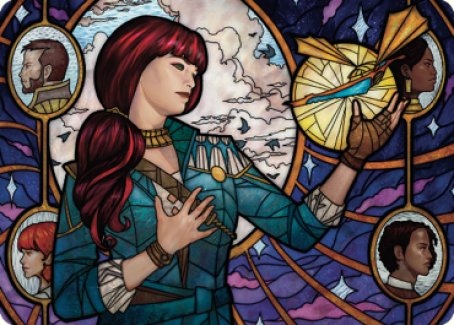 Jhoira, Ageless Innovator Art Card [Dominaria United Art Series] | Gam3 Escape