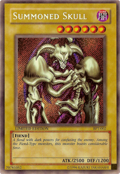 Summoned Skull [BPT-002] Secret Rare | Gam3 Escape