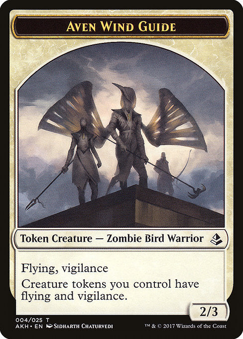 Aven Wind Guide Token [Amonkhet Tokens] | Gam3 Escape