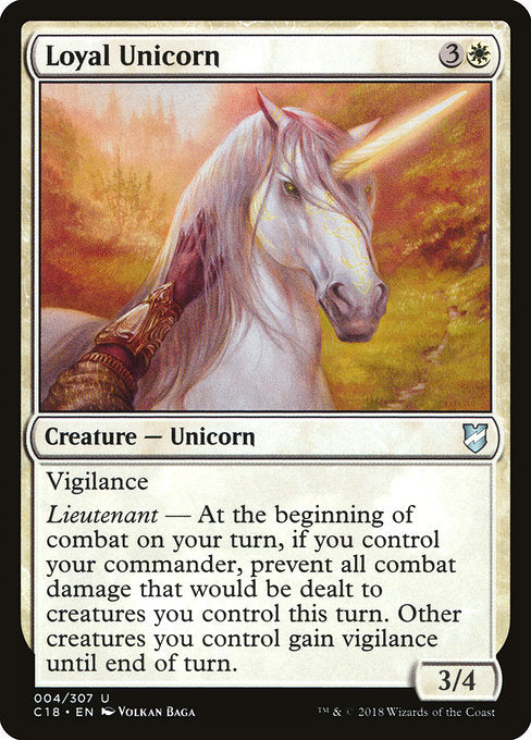 Loyal Unicorn [Commander 2018] | Gam3 Escape