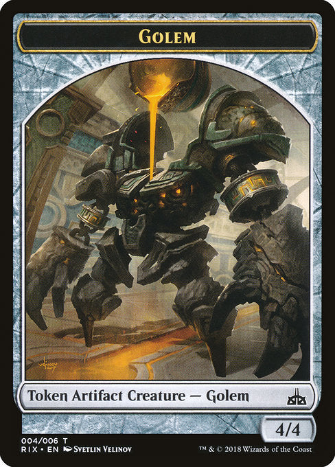 Golem [Rivals of Ixalan Tokens] | Gam3 Escape