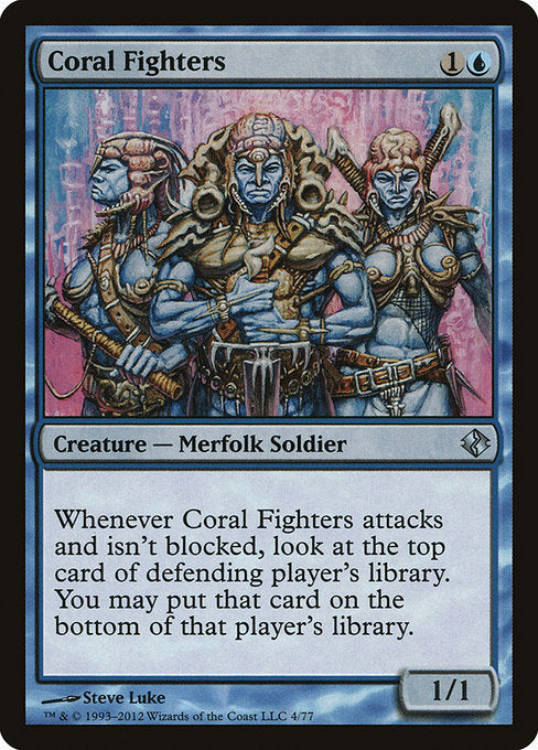 Coral Fighters [Duel Decks: Venser vs. Koth] | Gam3 Escape